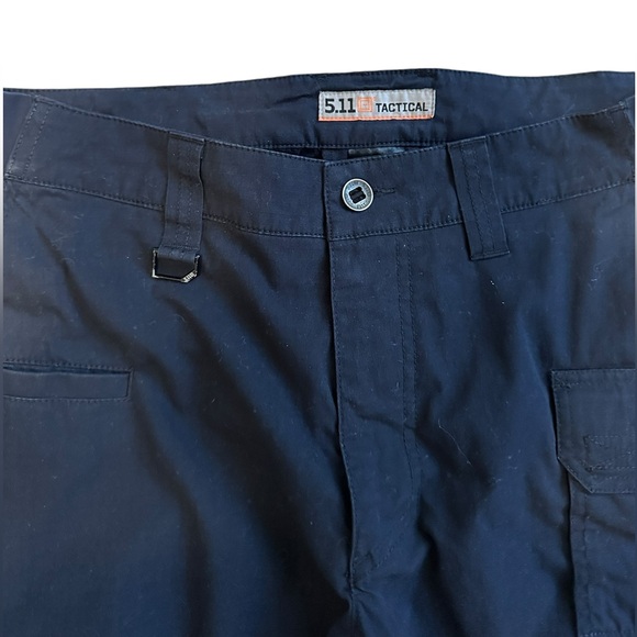 5.11 TACTICAL navy blue men’s tactical pants size 34 x 32 - Picture 3 of 7